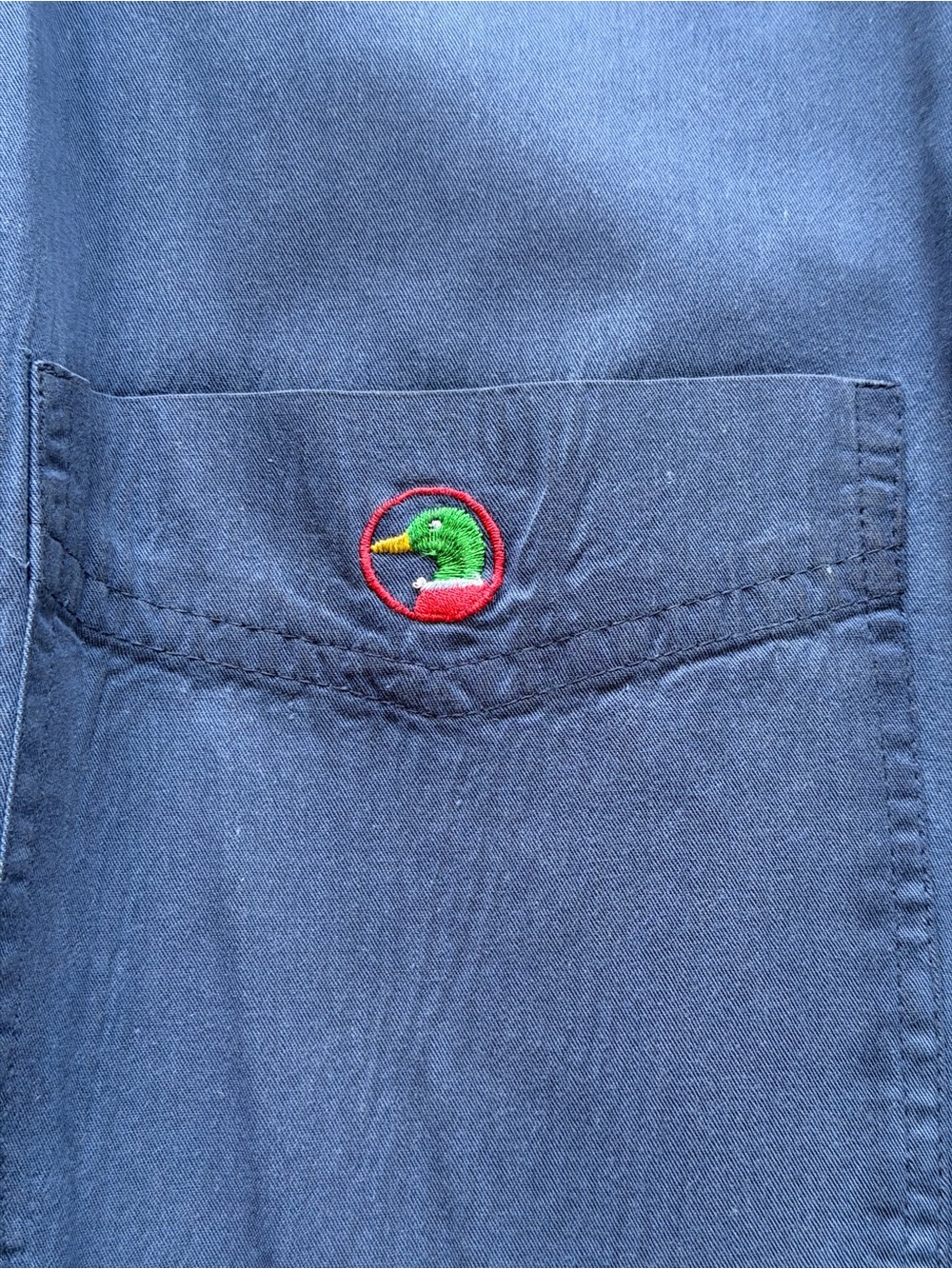 Duck Head Navy Long-Sleeve Button-Down Shirt - Picture 3 of 6